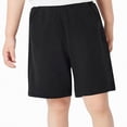thumbnail image 1 of Gubotare Toddler Shorts Boys 4-Way Stretch Pull-on Shorts Moisture Wicking Side Hand Pockets Outdoor 3t 4t (Black,3-4 Years), 1 of 6
