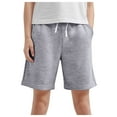 thumbnail image 1 of Gubotare Toddler Shorts Toddler Kids Solid Cotton Comfort Soft Baby Sport Jogger Shorts Boys Girls Casual Pants 18 24 Months (Grey,18-24 Months）, 1 of 4