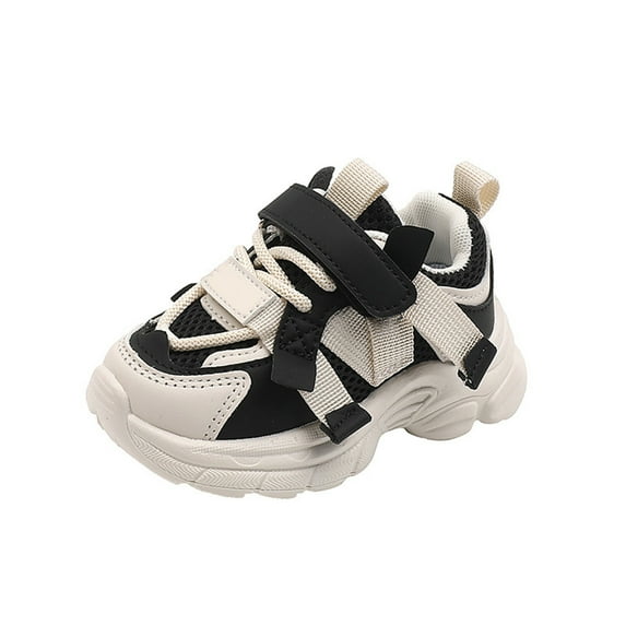 Gubotare Toddler Sneakers Girl Girls Sneakers Lightweight Athletic Girls Shoes Little and Big Kids Shoes Size 9 (Black,Toddler 9)