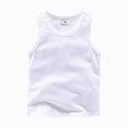 thumbnail image 1 of Gubotare Toddler Tank Tops Boys Kids Soft Undershirt Tank Tops Undershirt Sleeveless Shirts for Girls Boys Unisex 12 18 Months (White,12-18 Months), 1 of 3