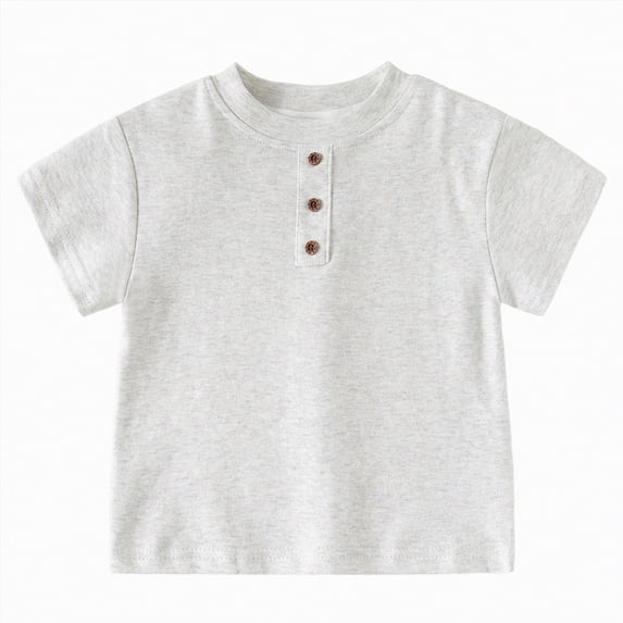 Gubotare Toddler Tee Shirts Boys Girls Shirts Graphic T-Shirt Clothes Kids Novelty Youth Short Sleeve Animal Print Tees 3T 4T (Grey,3-4 Years)