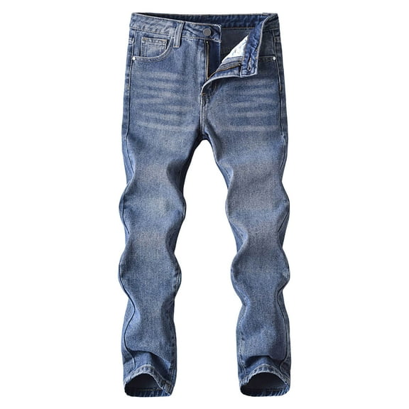 Gubotare Trendy Jeans for Teens Boys Boy's Skinny Fit Stretch Fashion Kids Jeans Pants Size 5T 6T (Blue,5-6 Years)