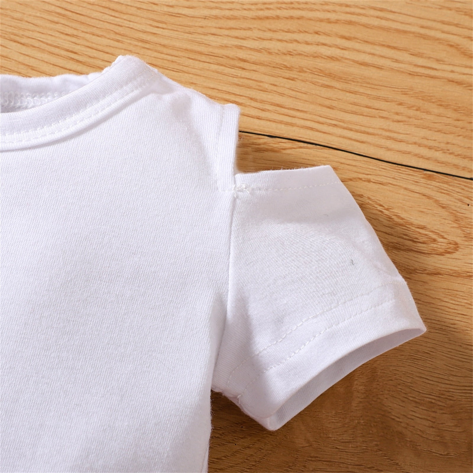 Girls Foresta 100% Cotton Premium Dungaree Skirt & T-shirt Set
