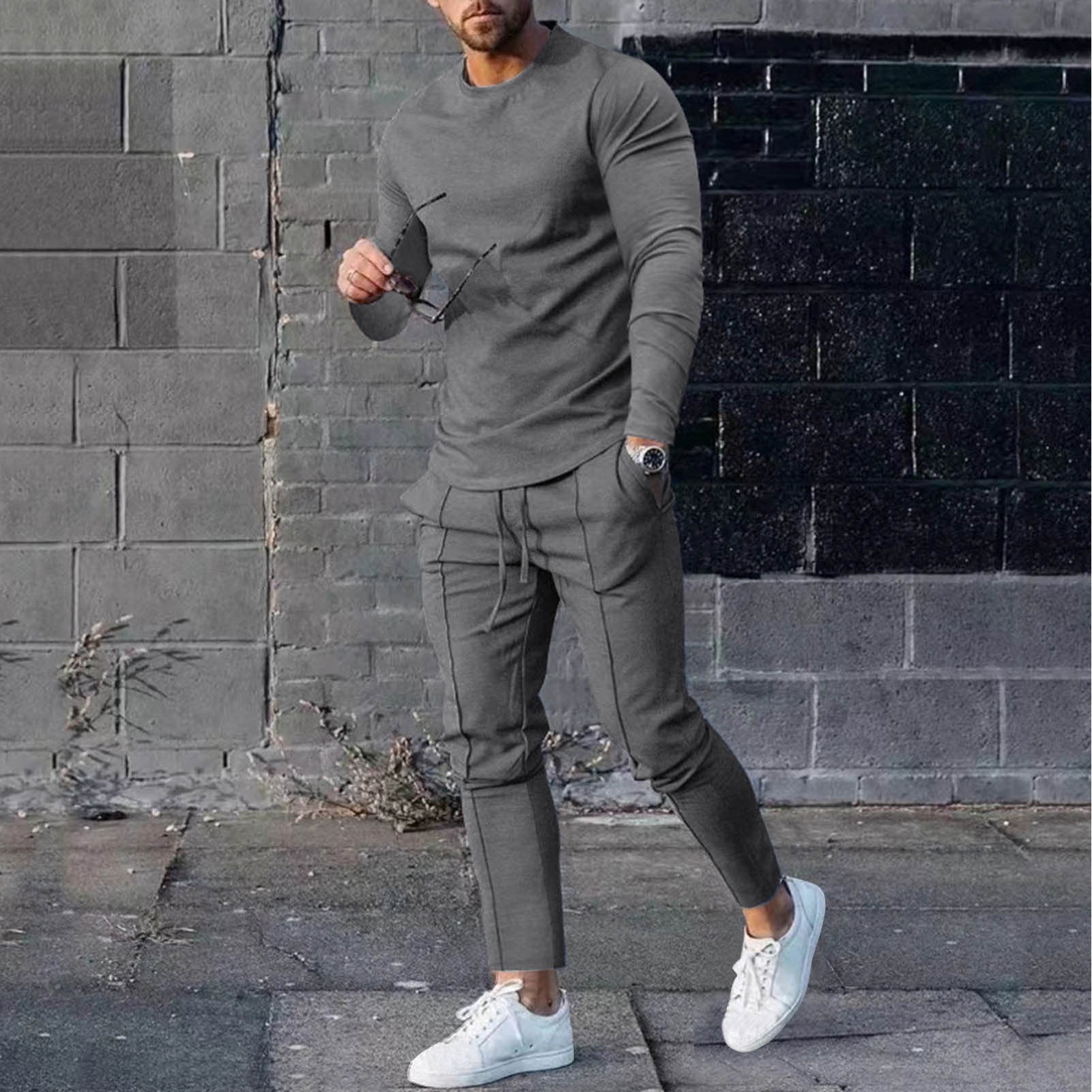 Sweat pant suit sales