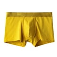 thumbnail image 1 of Gubotare Underwear for Mens Big and Tall Men's Underwear - ULTRA Boxer Briefs with Built-In BallPark Pouch Support (Yellow,XXL), 1 of 3