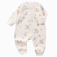 thumbnail image 1 of Gubotare Unisex Baby Clothes for Boys Girls Cotton Newborn Girl Boy Onesie Infant Long Sleeve Romper Cute Newborn Outfit, 1 of 7