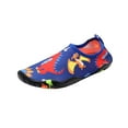 thumbnail image 1 of Gubotare Water Shoes Boys Kids Water Shoes Boys Girls Aqua Socks Beach Sport Slip on Sneakers Barefoot Sock Shoe for Toddler Babys (Navy,Big Kids 1), 1 of 4