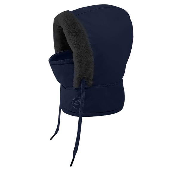 Gubotare Winter Hats for Kids Cute Bear Ears Warm and Fashionable Knitted Hat Plush Suitable for Winter (Navy,One Size)