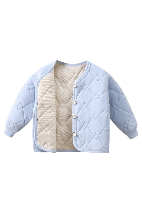 Winter Jackets for Toddler Girls Toddler Girls Winter Coat Water Resistant Down Filling Hooded Fleece Lined Little Kids Puffy Jacket Size 2T 3T (Blue,2-3 Years)