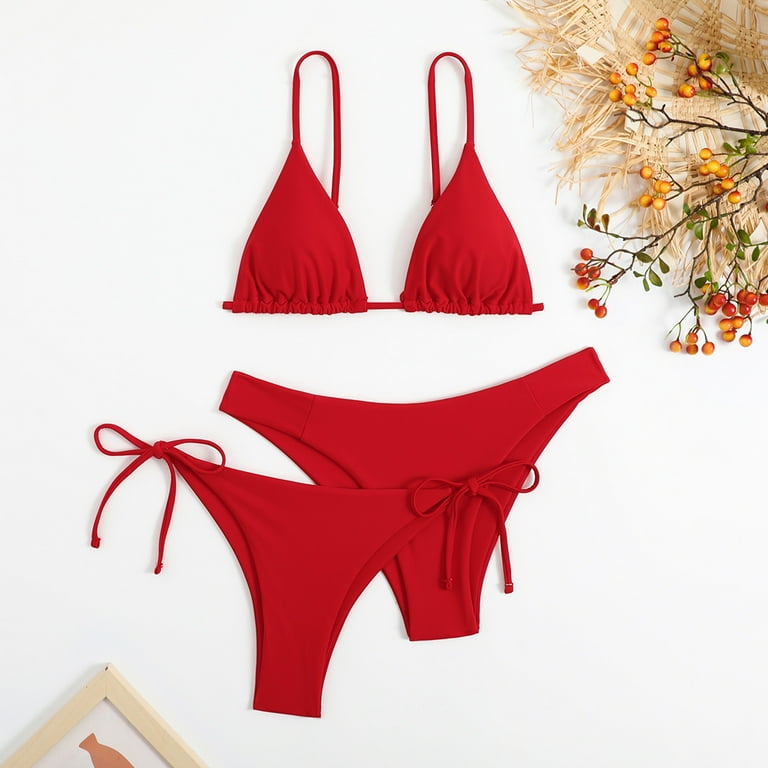 Red Underboob Lingerie Set - S