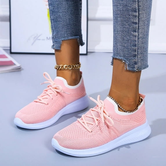 Gubotare Women'S Fashion Sneakers Women's Viper Court- Indoor Outdoor Pickleball Shoes with Arch Fit Support Sneakers,Pink 8.5