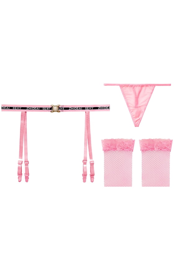 "Gubotare Women'S Panties Women Lingerie G String Briefs Underwear Panties T String Thongs,Pink One Size"