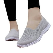 Gubotare Women Shoes Sport Women's D'Lites Slip-On Mule Sneaker,Gray 7