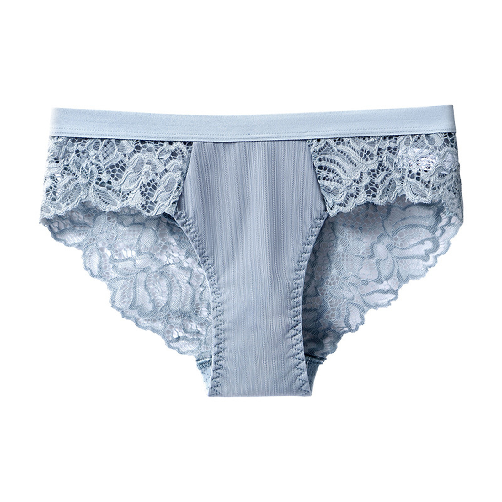 Gubotare Women Panties Thong Womens Underpants Comfort Low Rise Soft T Back  G String Panties Panties,PK2 L 