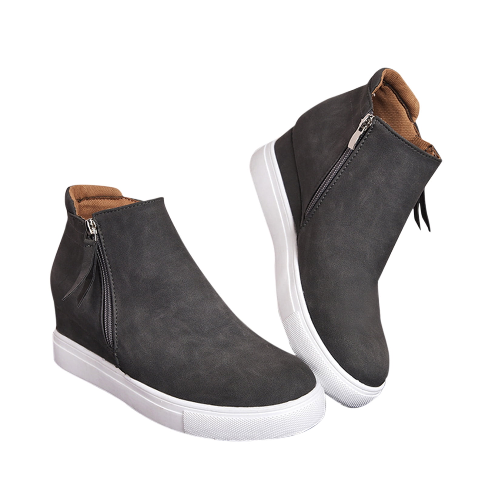 Gubotare Women's Ankle Boots Booties Boot for Women Short Ankle - Main Image