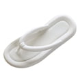thumbnail image 1 of Gubotare Women's Arch Support Soft Cushion Flip Flops Thong Sandals Slippers,White 37, 1 of 5