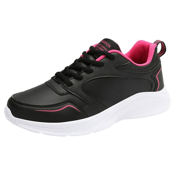 Gubotare Women's Fashion Sneakers Women's Jogger Sneakers, Wide Width Available (Hot Pink,7.5)