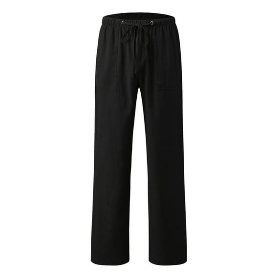 Gubotare Women's Pants Casual Pants for Women High Waisted Slim Fit ogger with Pockets (Black,4XL)