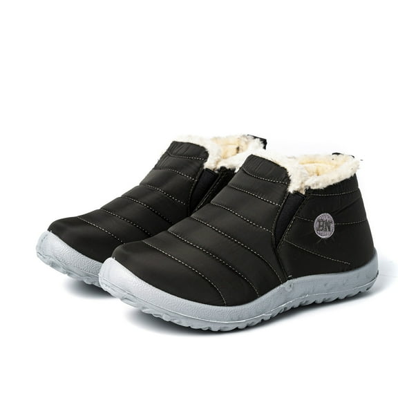 Gubotare Women's Snow Boots Fashion Womens Snow Boots Winter Shoes Snow Winter Boots Outdoor Boots (Green,7.5)