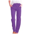 thumbnail image 1 of Gubotare Women's Summer Palazzo Pants Flowy Wide Leg Beach Pants with Pockets (Purple,S), 1 of 6