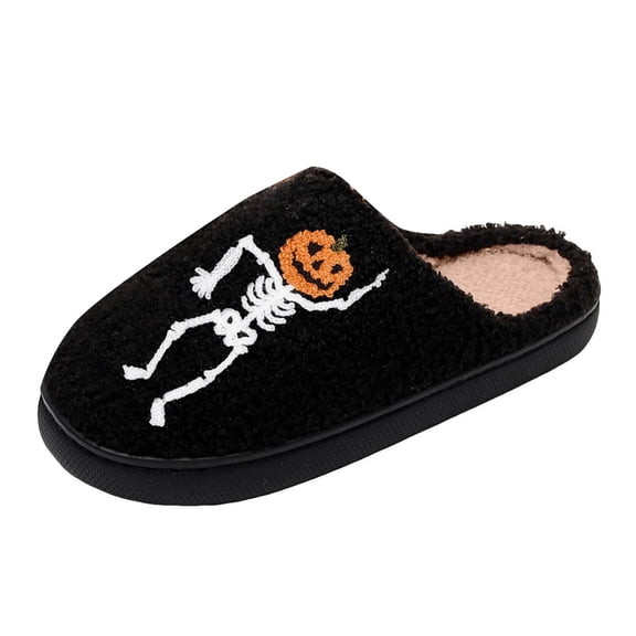 Gubotare Womens Halloween Slippers Halloween Size 9 (B,9)