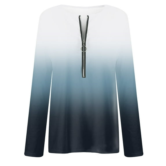 Gubotare Womens Long Sleeve Tops Sweaters for Women Long Sleeve V Neck Solid Color Fashion Tops,P S