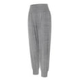 thumbnail image 1 of Gubotare Womens Pants Women Yoga Dress Pants Stretchy Work Pants Straightleg Office Slacks with Pockets for Business Casual (Grey,S), 1 of 5