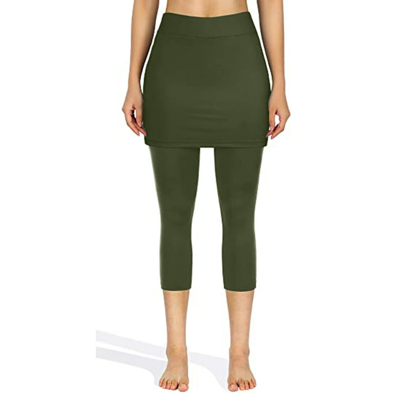 Gubotare Womens Yoga Pants Petite Women's Bootcut Yoga Pants - Flare  Leggings for Women High Waisted Crossover Workout Bell Bottom Jazz Dress  Pants,Army Green L 