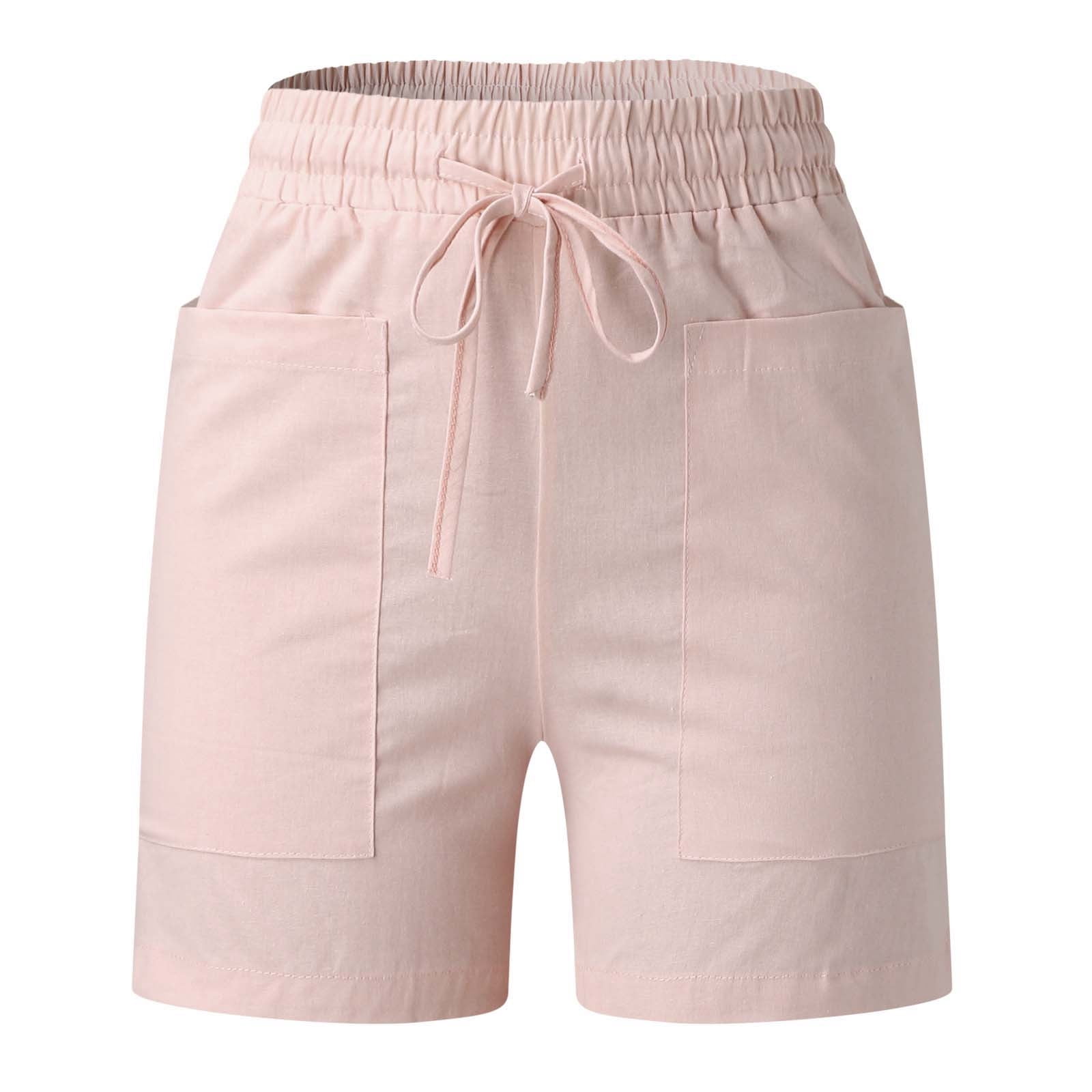 Gubotare Workout Shorts Women's Casual Fuzzy Pajama Shorts Fluffy Short