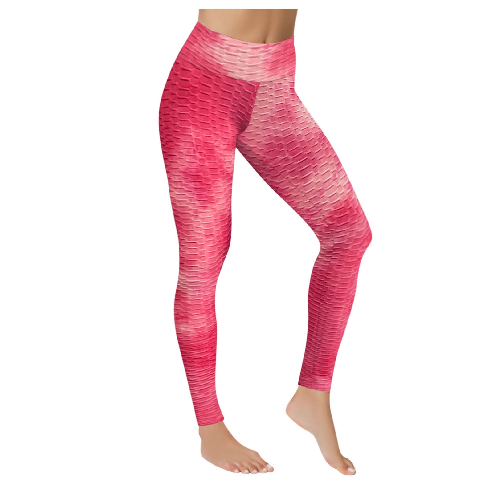Gubotare Yoga Pants For Women Women's Bootcut Yoga Pants with Pockets, High  Waist Workout Bootleg Yoga Pants Tummy Control 4 Way Stretch Pants,Pink M 