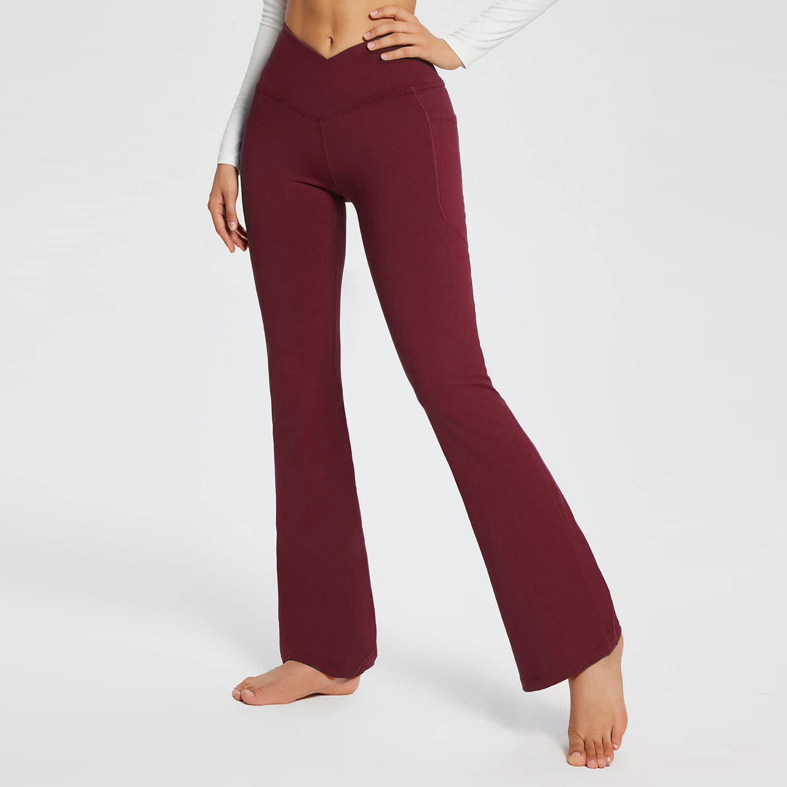 Womens sales bootcut joggers