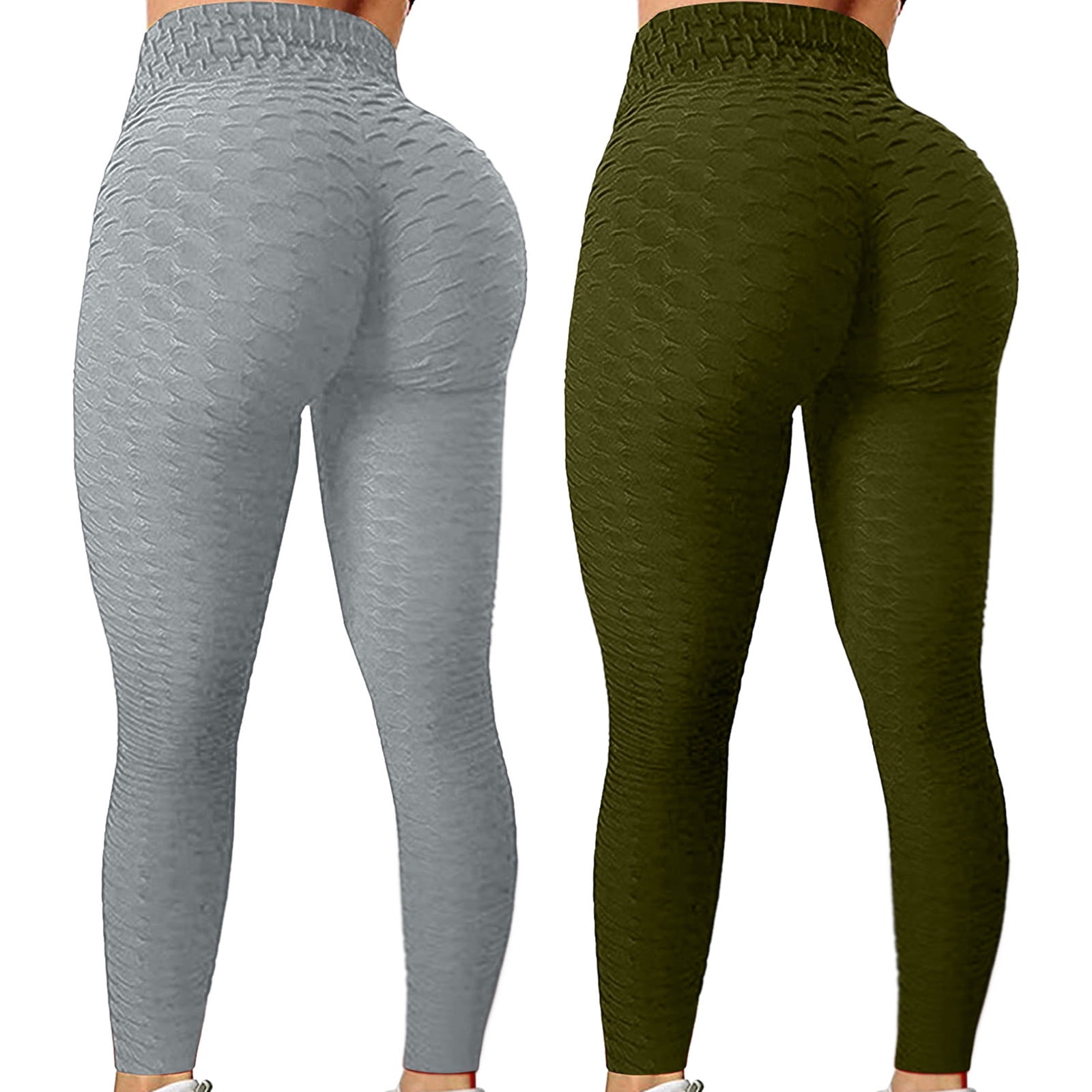 Gubotare Womens Yoga Pants Petite High Waisted Seamless Leggings for Women Tummy  Control, Squat Proof Workout Yoga Pants,Pink S 