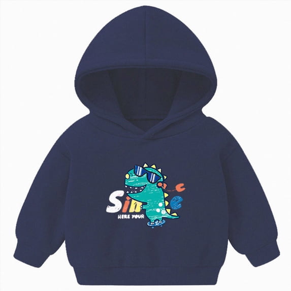 Gubotare Youth Hoodie Sweatshirt Kids Basic Hoodie for Kids Relaxed Fit Kids Hooded Sweatshirt Full Sleeve Pullover Hoodie for Boys Size 7-8 (Navy,7-8 Years)