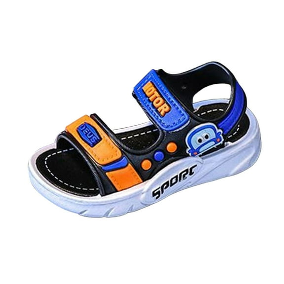 Gubotare Youth Sandals Boys Baby Girl Boy Sandals Comfort Summer Outdoor Casual Beach Shoes Size 12 (Black,12 Little Kids)