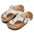 thumbnail image 1 of Gubotare Youth Sandals Boys Kids Boys Summer Sports Sandals Outdoor Hiking Beach Open Toe Lightweight Breathable Non Slip Casual Walking Shoes Size 11 (White,11 Little Kids), 1 of 9
