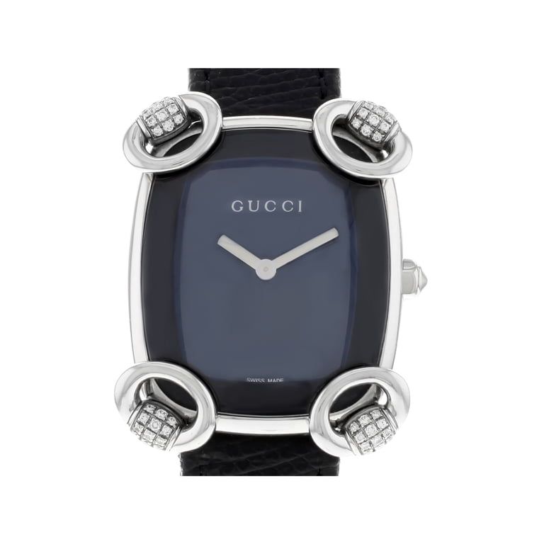 Gucci Stainless Steel Horsebit Watch Gucci Horsebit Stainless Steel, Mother-Of-Pearl & 0.023 TCW  main image 2