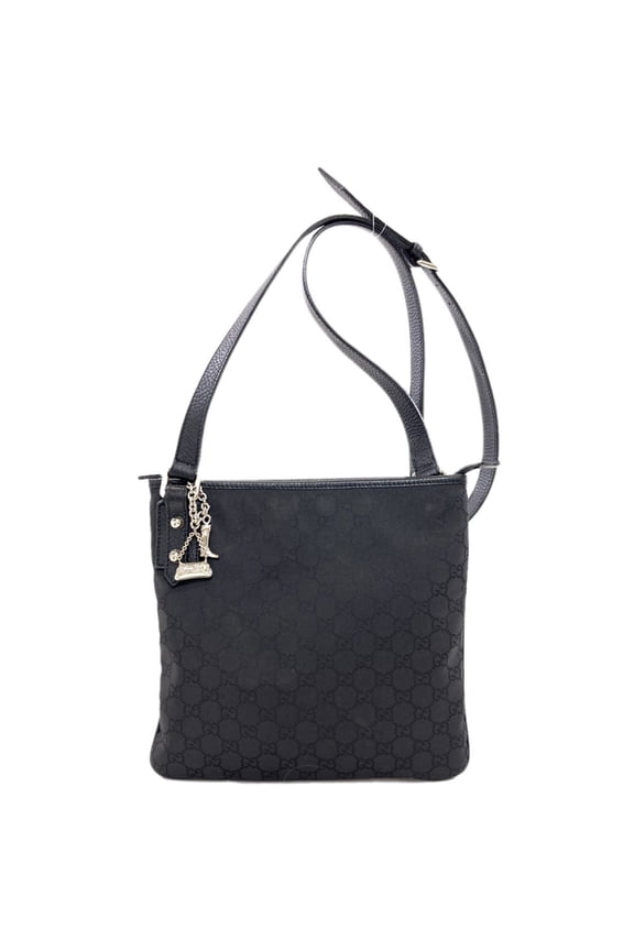 Pre-Owned Gucci 268620 GG Outlet Shoulder Bag Nylon Women's GUCCI