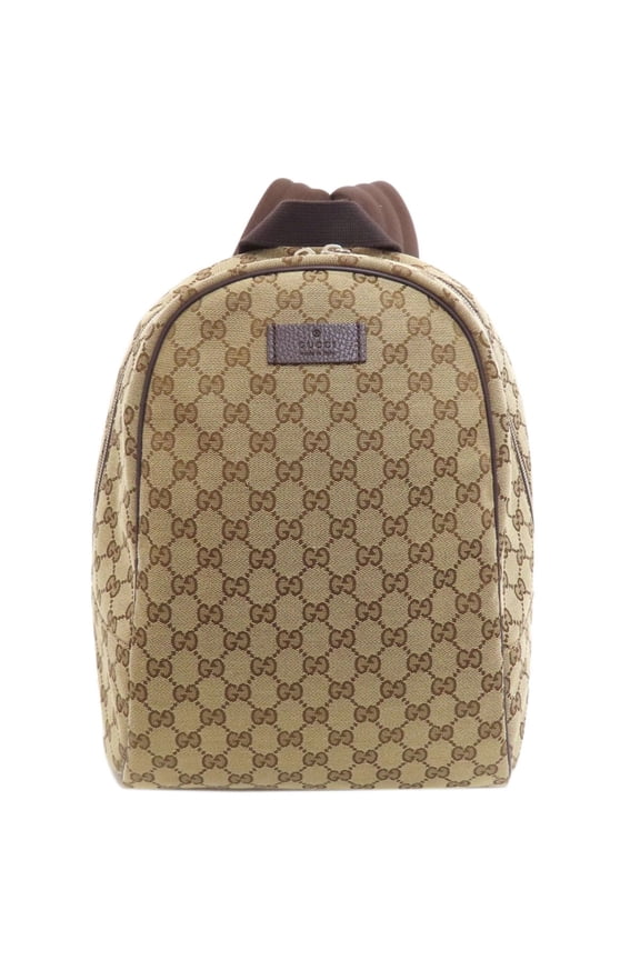 Pre-Owned Gucci 449906 Outlet GG Backpack/Daypack Canvas Women's GUCCI