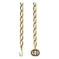 thumbnail image 1 of Gucci Antique Gold-Toned Metal Chain Waist Belt with Interlocking G Size 60, 1 of 3