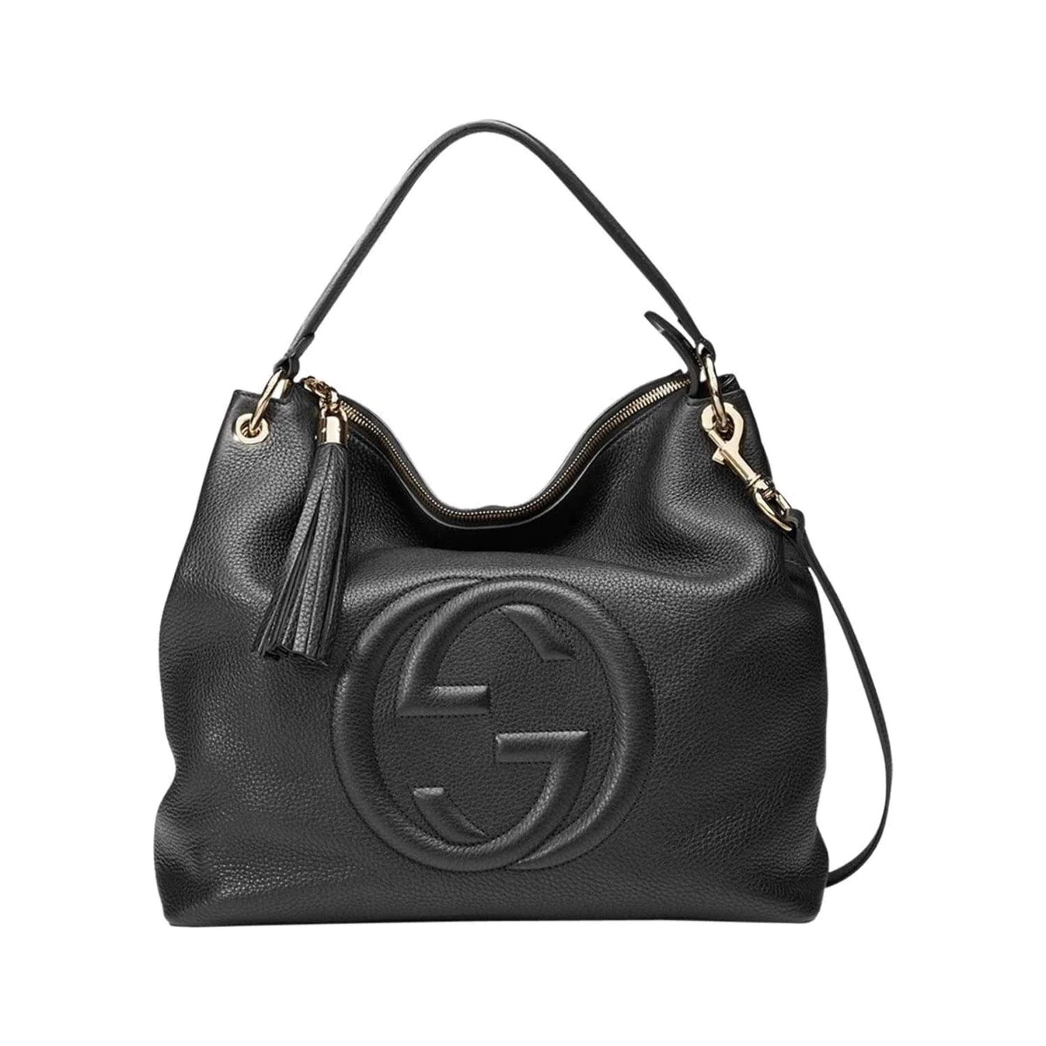 Vintage Bag | GUCCI GG Logo Monogram Shoulder Crossbody Bag Purse 70s 80s  Brown Gold