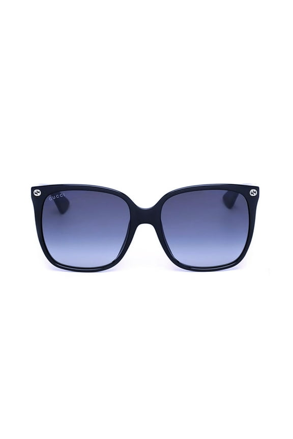 Black Square Sunglasses GG0022S-001