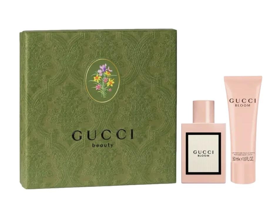Gucci Bloom 1.6 oz EDP Spray Womens Perfume+ 1.6 lotion Set NIB