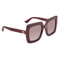 thumbnail image 1 of Gucci Brown Shaded Square Ladies Sunglasses GG0328S00653, 1 of 3