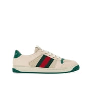 Gucci Cream Screener Sneaker Low-Top Shoes Neutrals Mens