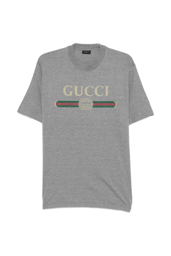 Crewneck Logo Stripe Relaxed T-Shirt (Women's)