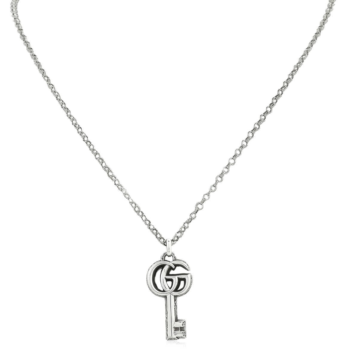 Gucci Double G key necklace