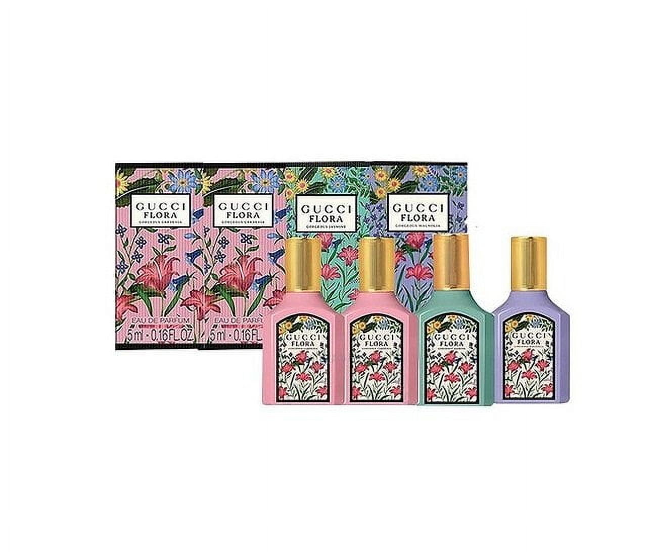 【未開封新品未使用】 GUCCI Flora Miniture set4 Gucci Flora Gorgeous 4 x 0.16 fl oz Womens Perfume Gift Set