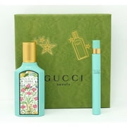 Gucci Flora Gorgeous Jasmine , 2 Pc Gift Set 1.6oz EDP Spray, 0.33oz EDP Spray