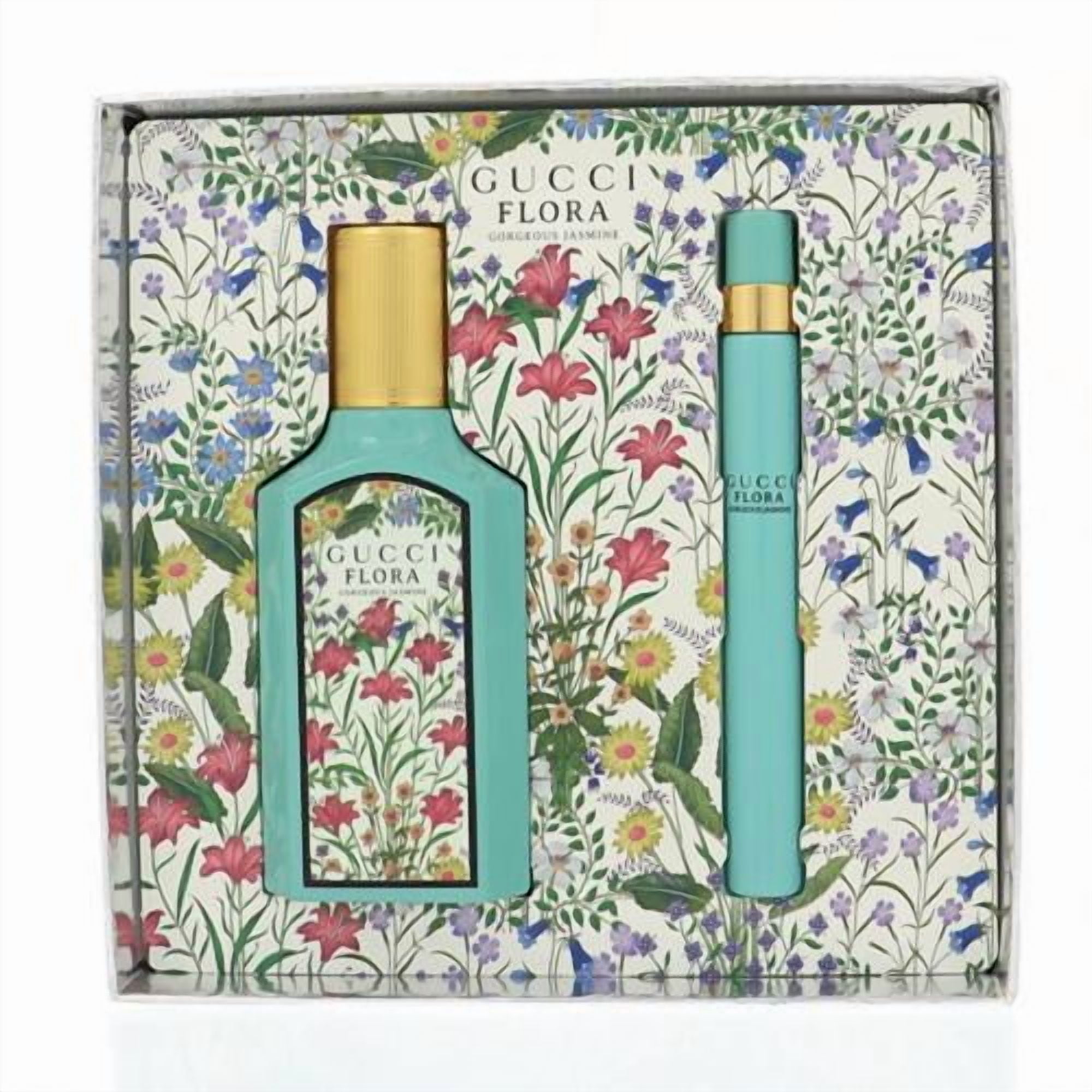 GUCCI Flora フローラ　ゴージャス　ジャスミン　ギフトセット Amazon.com : Gucci Flora Gorgeous Jasmine Gift Set, 50 ml