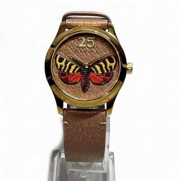 Pre-Owned Gucci G Timeless Butterfly YA1264063 1264 Quartz Watch Wristwatch for... (Good)